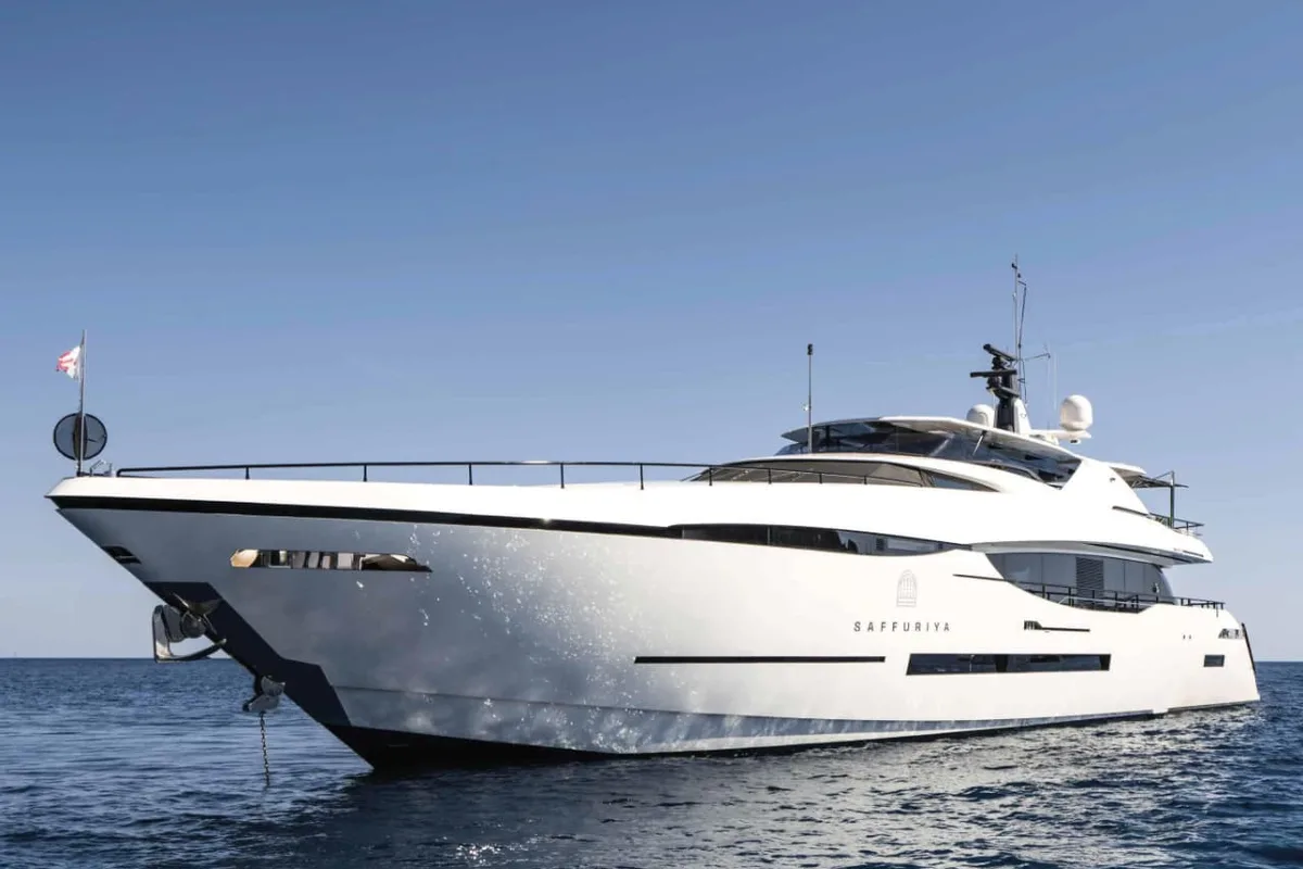 Saffuriya 125ft super yacht rental Dubai